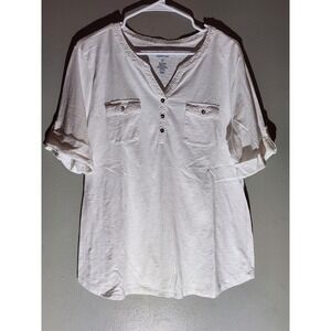 Croft and Barrow womens tops size xxl